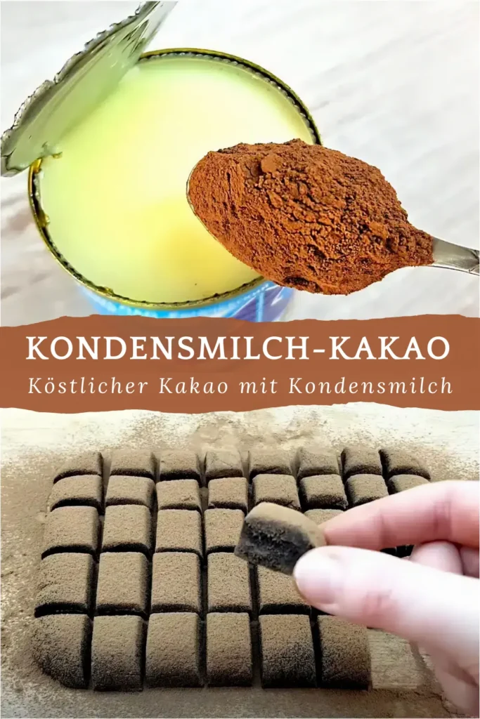 Köstlich zum Tee: Gezuckerte Kondensmilch mit Kakao 1 Mischen Sie Kondensmilch und Kakao Sie werden vom Ergebnis begeistert sein Kostlich zum Tee 2