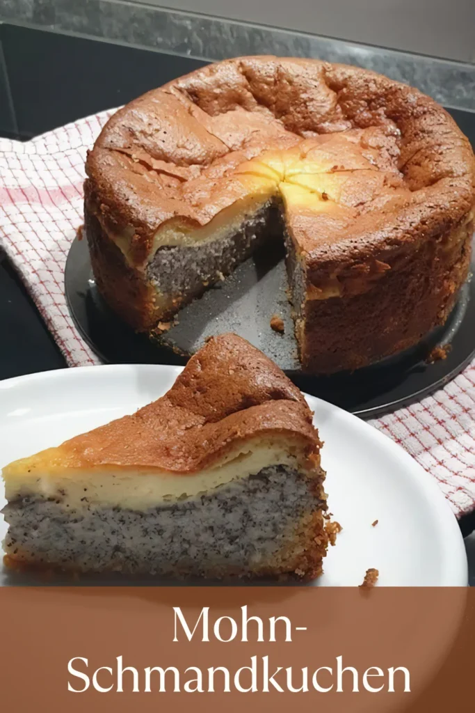 Mohn-Schmand-Kuchen 1 Mohn Schmand Kuchen
