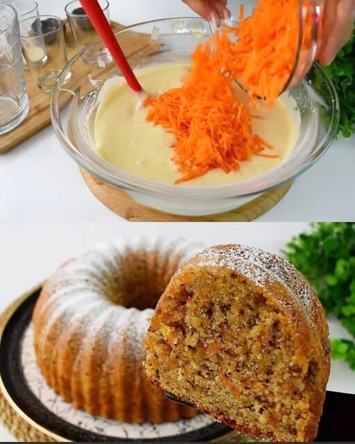 Möhrenkuchen mit Mandeln 1 Mohrenkuchen mit 200 g Mandeln der einfach jeden anderen schlagt