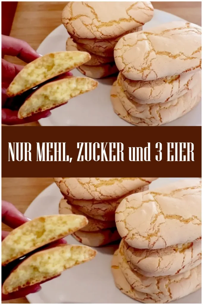 Himmlische Zimtrollen 1 NUR MEHL ZUCKER und 3 EIER