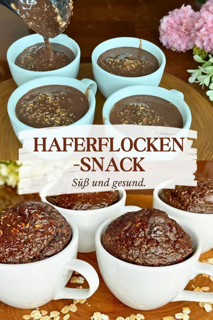 Haferflocken Muffins 1 Nur 100g Haferflocken Ganz ohne Zucker und besser als Muffins