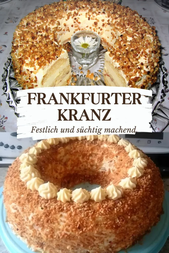 Frankfurter Kranz 1 Omas Klassiker Rezept Frankfurter Kranz achtung Suchtfaktor