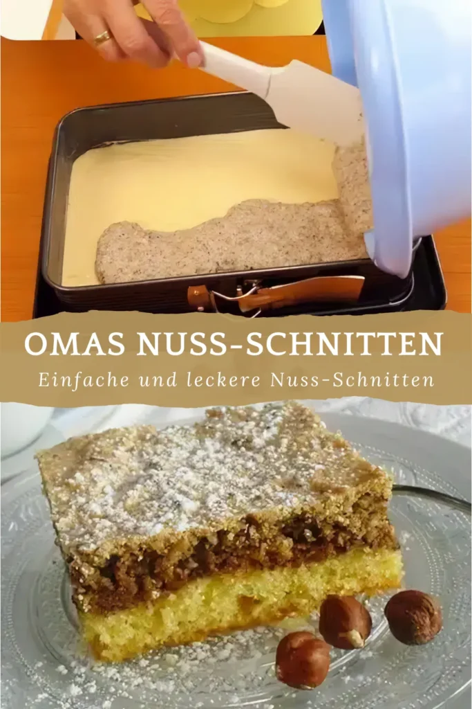 Omas Nuss-Schnitten 1 Omas Nuss Schnitten Wahnsinnig einfach lecker