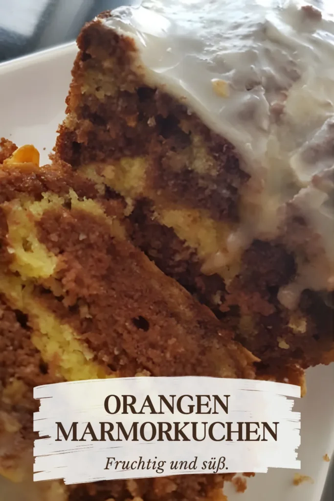 Orangen-Marmorkuchen 1 Orangen Marmorkuchen