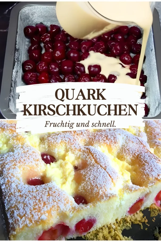 Quark Kirschkuchen 1 Quark Kirschkuchen in 5 Minuten ein Ultra kostliches Kuchen