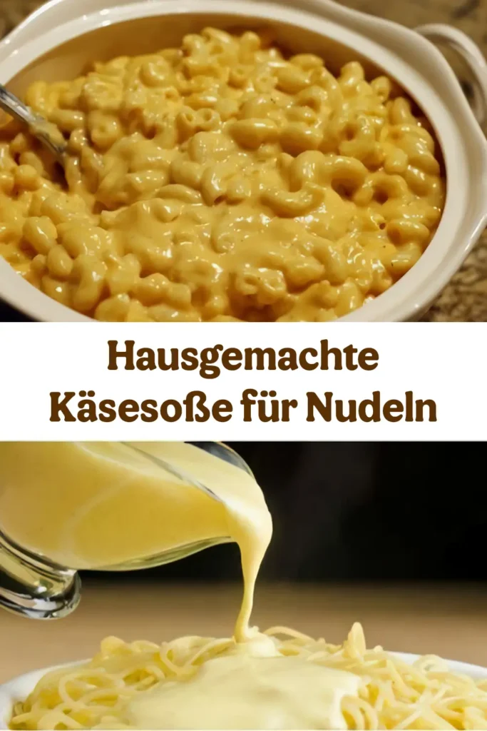 Hausgemachte Käsesauce für Nudeln 1 Rezept fur hausgemachte Kasesauce fur Nudeln