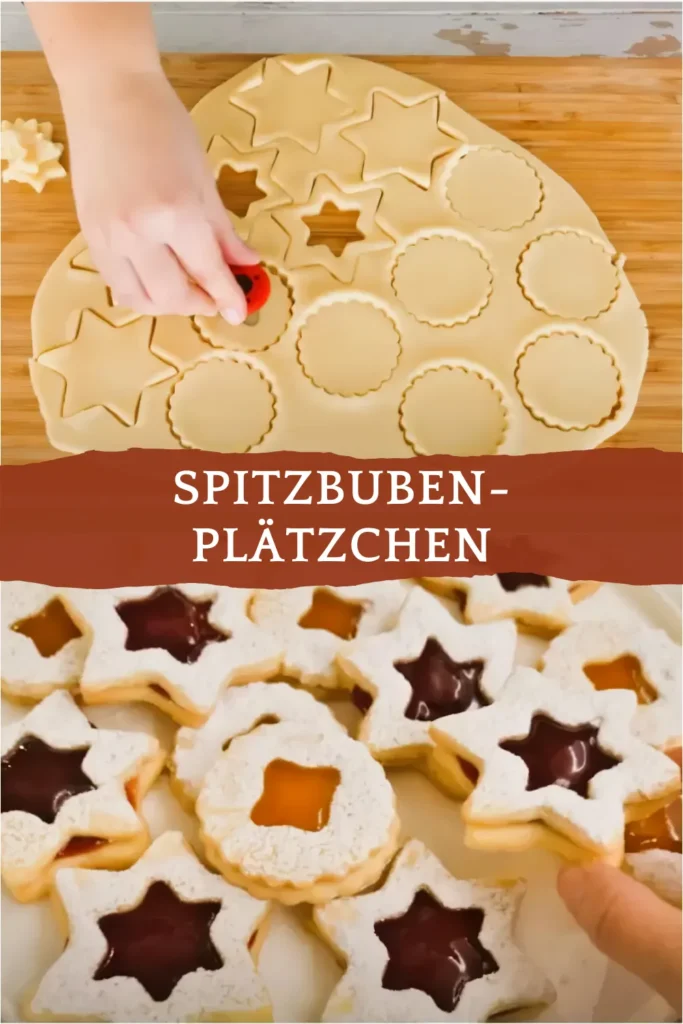 Spitzbuben Plätzchen mit Joghurt und Zitrone 1 Rezept in 5 Minuten Die Kekse zergehen auf der Zunge Spitzbuben – Platzchen traumhaft lecker 2
