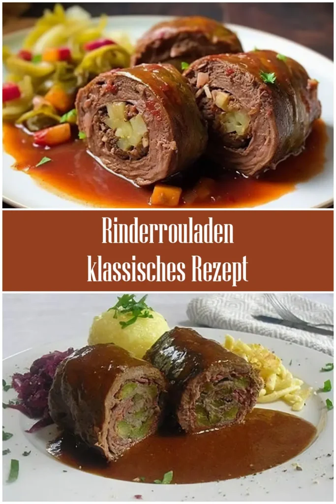 Rinderrouladen klassisches Rezept 1 Rinderrouladen klassisches Rezept