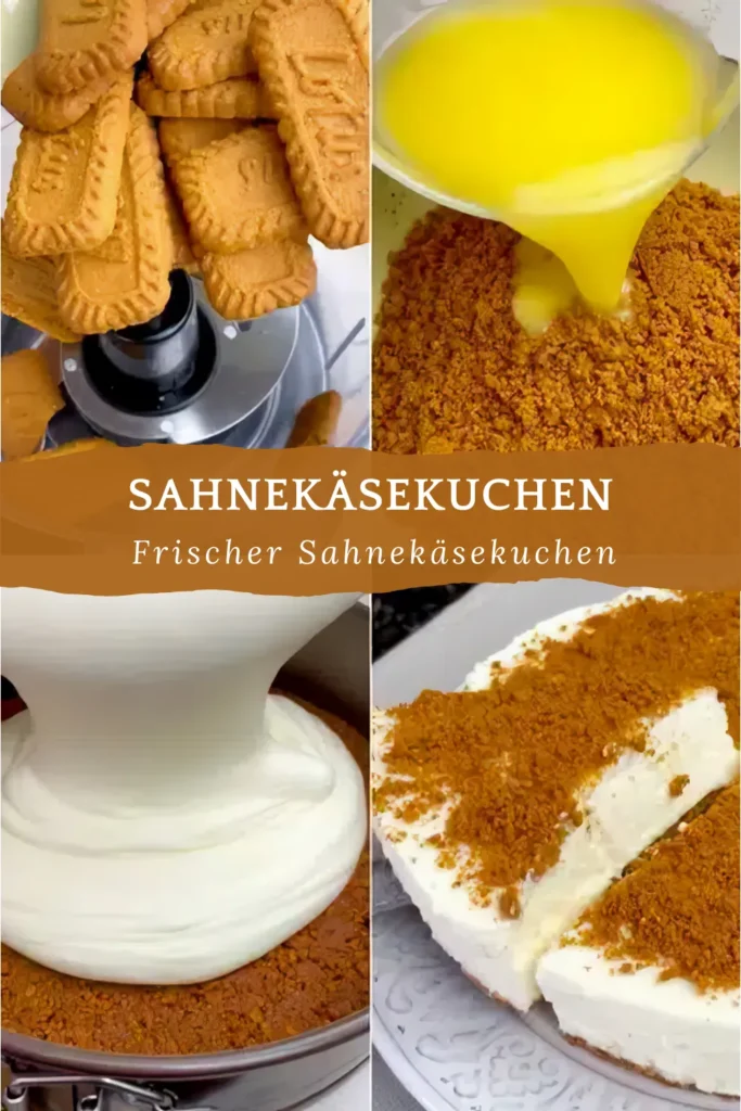 Sahnekäsekuchen 1 Sahnekasekuchen das Rezept fur ein frisches und leckeres Dessert