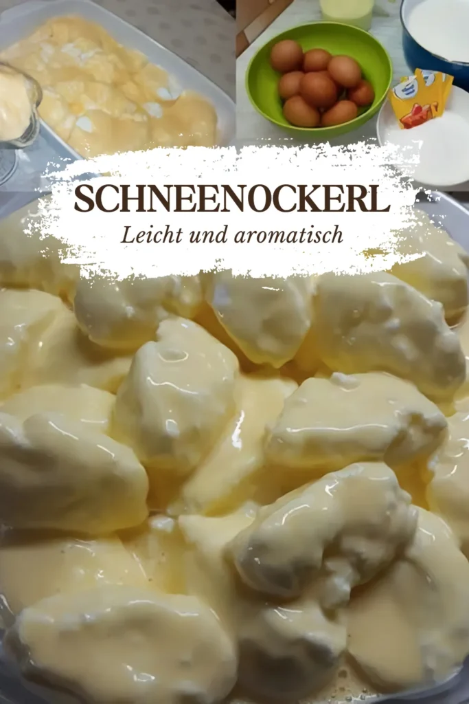 Schneenockerl in Vanillesauce 1 Schneenockerl in Vanillesauce schmeckt Fantastisch