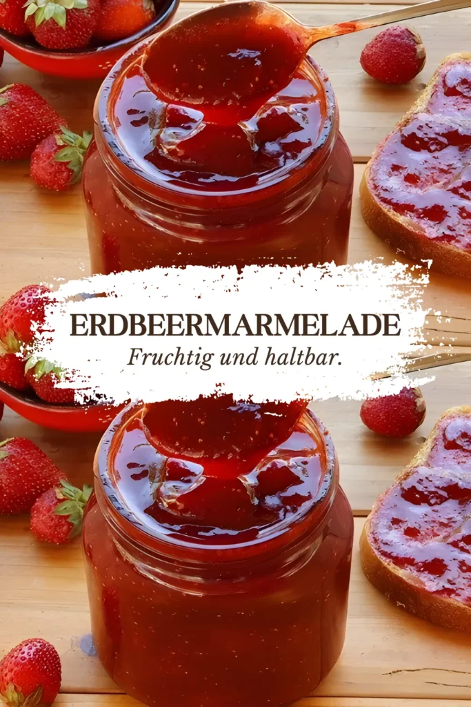 Perfekte Erdbeermarmelade 1 So macht man die perfekte Erdbeermarmelade 1 Jahr haltbar