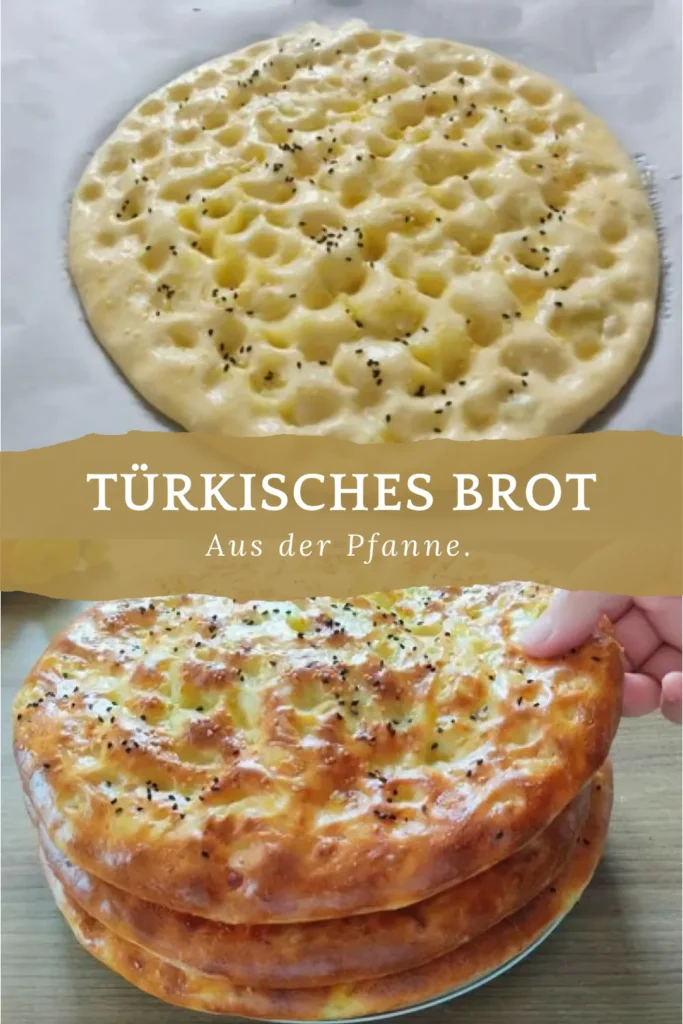 Türkisches Brot aus der Pfanne 1 Turkische Brot aus der Pfanne Wie leckeeeer