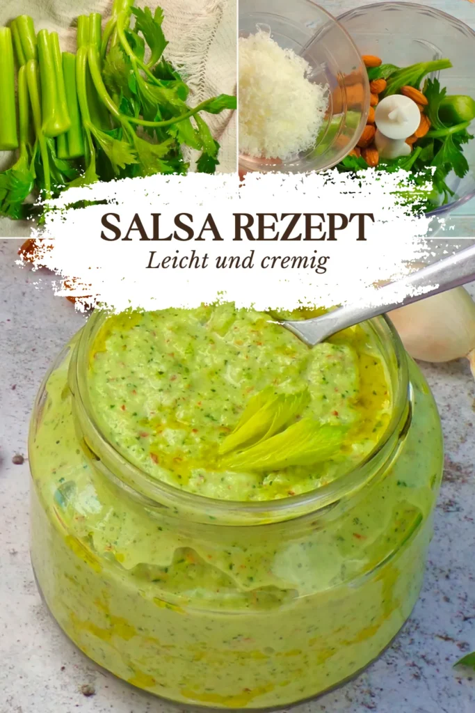 Selleriepesto 1 la ricetta della salsa delicata e cremosa