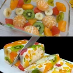 Leckeres Dessert ohne Gelatine 3 Leckeres Dessert ohne Gelatine auf einem eleganten Teller serviert.