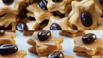 Mokkasternen auf einem Holzbrett, bereit zur Kaffeezubereitung