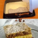 Omas Nuss-Schnitten 4 Omas Nuss-Schnitten - leckeres Rezept für nussige Süßigkeit mit Walnüssen.