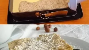 Omas Nuss-Schnitten - leckeres Rezept für nussige Süßigkeit mit Walnüssen.