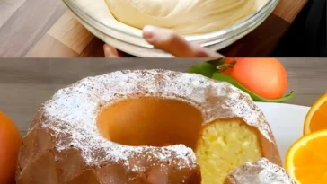 Leckerer Orangenkuchen, der die Herzen erobert und weltweit beliebt ist.