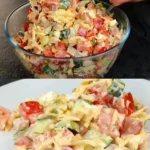 Paprika Gouda Salat 3 Leckerer Paprika Gouda Salat mit frischen Zutaten