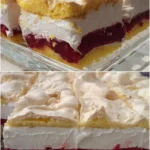 Paradies Himbeerkuchen 3 Paradies Himbeerkuchen mit frischen Himbeeren und Sahne-Topping