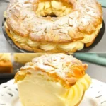 Polnischer Windbeutelkuchen 4 Leckerer Polnischer Windbeutelkuchen mit Sahnefüllung