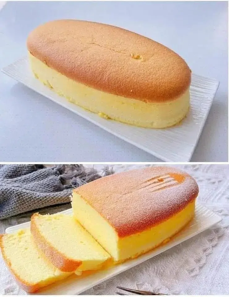 Saftiger Mini-Käsekuchen 1 Saftiger Mini-Käsekuchen auf einem Teller