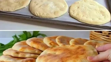 Schnelle Fladenbrot-Alternative aus Deutschland auf einem Teller