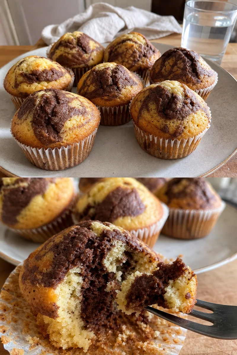 Blitzschnelle Schokoladenmuffins in 20 Minuten