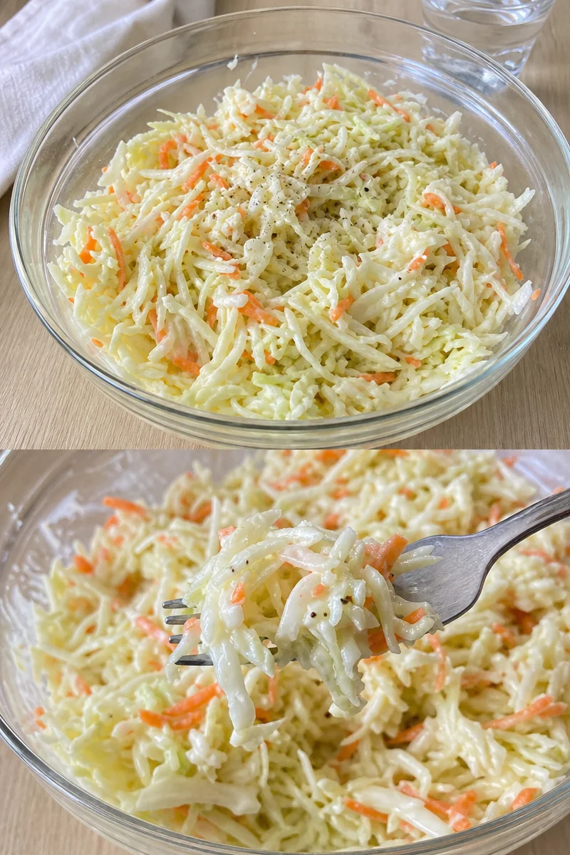 Cremiger Weißkohlsalat Rezept