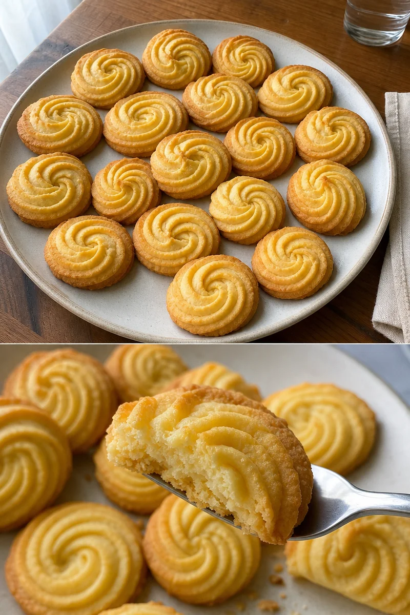 Dänische Butterkekse einfaches Rezept