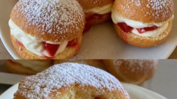 Leckere Erdbeerbomben im Detailansicht, fruchtig und verführerisch.