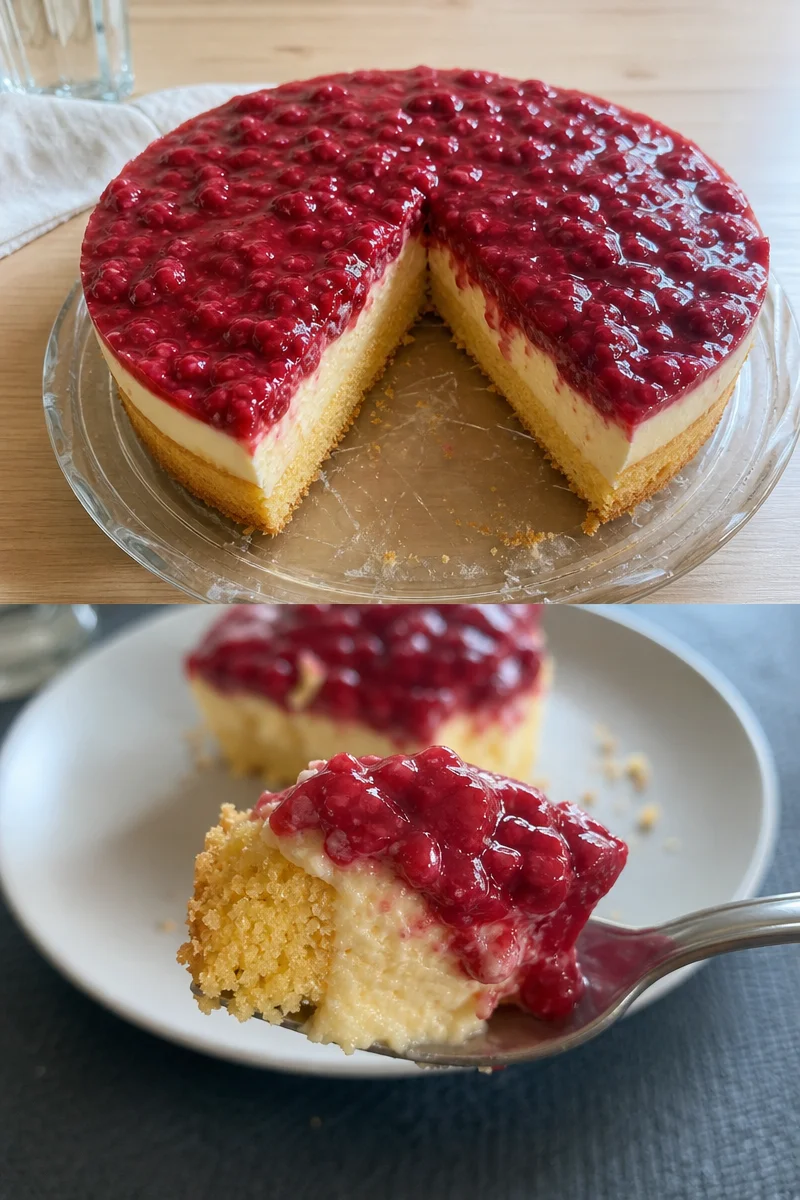 Himbeer Schmand Kuchen Rezept einfach