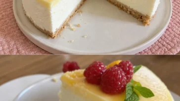 Joghurt Quark Torte mit frischen Früchten und Sahne