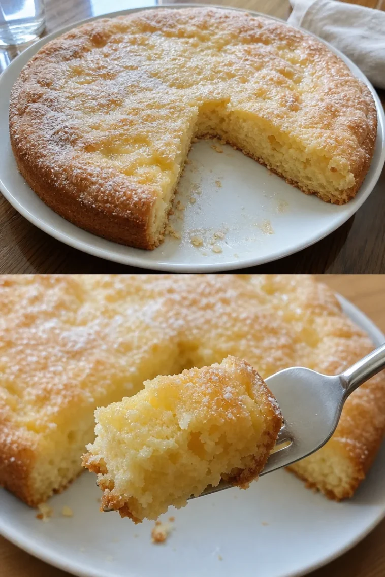 Kentucky Butterkuchen Rezept einfach 1 Saftiger Kentucky Butterkuchen auf einem Teller, perfekt für jedes Kaffeekränzchen.