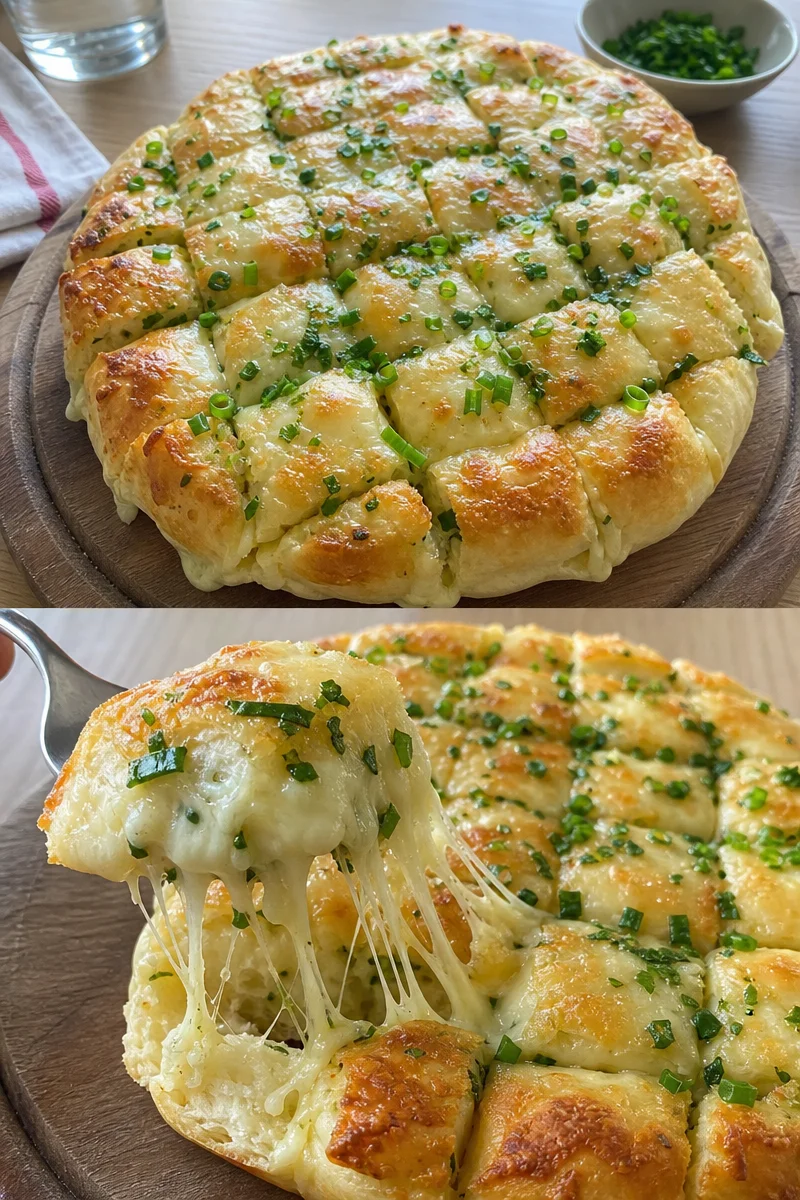 Knoblauch-Mozzarella Brot Rezept 1 Knoblauch-Mozzarella Brot Rezept