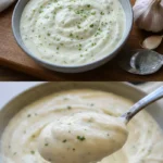 Knoblauchsauce Rezept in 3 Minuten 3 Schnelles Knoblauchsauce Rezept in 3 Minuten für leckere Gerichte