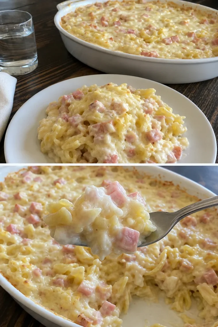 Nudelauflauf Hawaii Rezept einfach 1 Einfaches Nudelauflauf Hawaii Rezept mit Ananas und Schinken