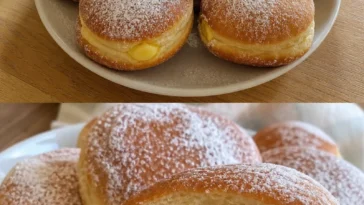 Fluffige Berliner Krapfen nach Omas einfachem Rezept