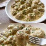 Pilz-Parmesan-Delikatesse Rezept 4 Pilz-Parmesan-Delikatesse auf einem Teller serviert