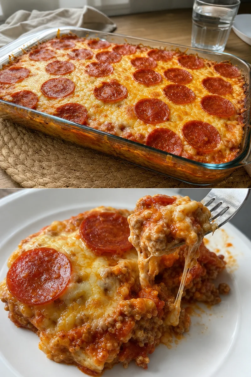 Pizzaauflauf 1 Pizzaauflauf