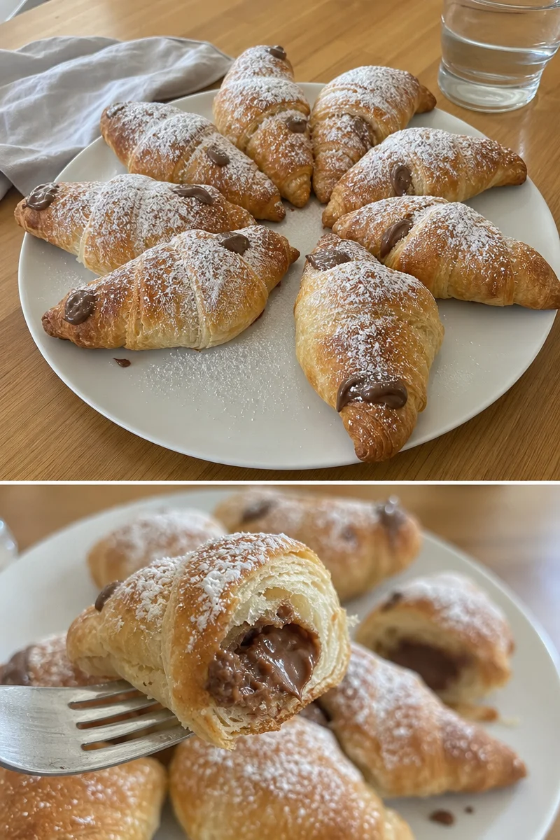 Saftige Schokohörnchen Rezept 1 Saftige Schokohörnchen Rezept