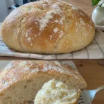 Saftiges Joghurtbrot aus Dinkelmehl frisch gebacken