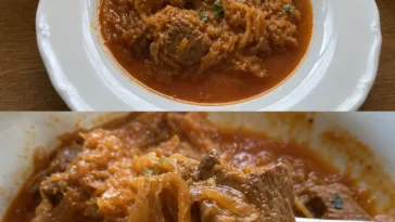 Szegediner Gulasch Rezept einfach zubereitet
