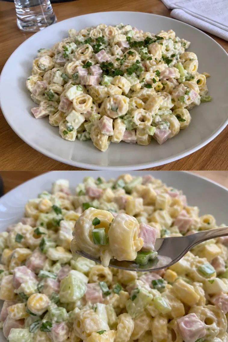 Tortellinisalat Rezept schnell 1 Schnelles Tortellinisalat Rezept mit frischen Zutaten und leckerem Dressing.