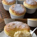 Verführerische Quark Muffins Rezept 4 Verführerische Quark Muffins frisch gebacken auf einem Teller