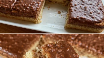 Weltbester Nusskuchen mit Walnüssen und einer köstlichen Glasur